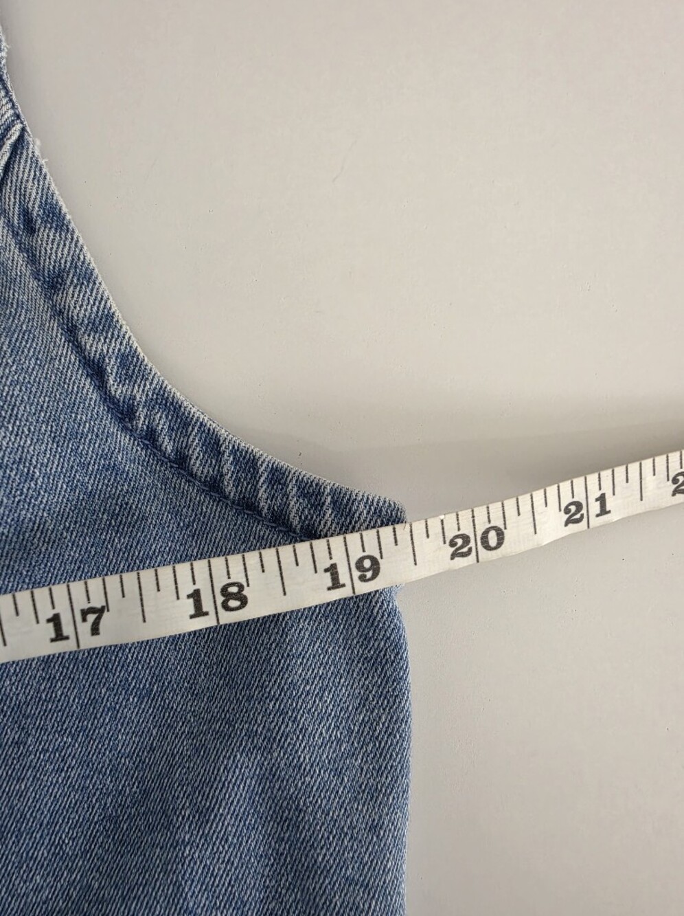 Abercrombie & Fitch The Mara Denim Vest Midi Dress Large Button Front - Picture 11 of 16